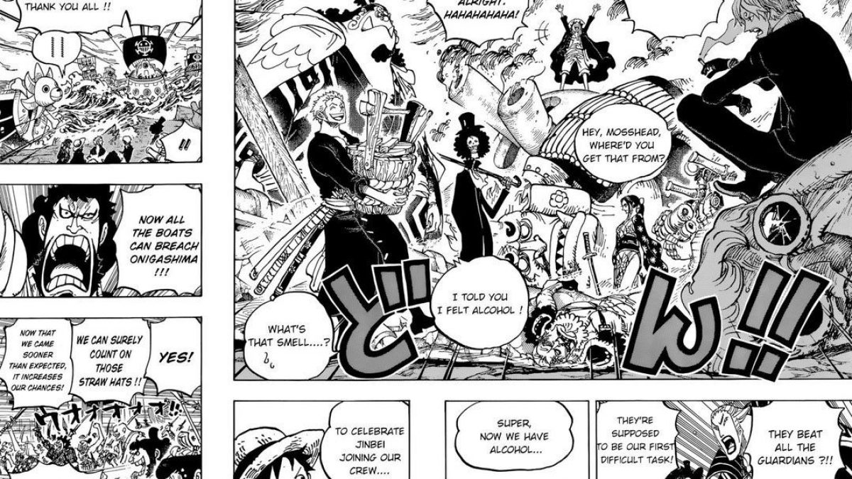 One Piece Manga Chapter 977 Review The Strawhat S Unite Otaku Orbit