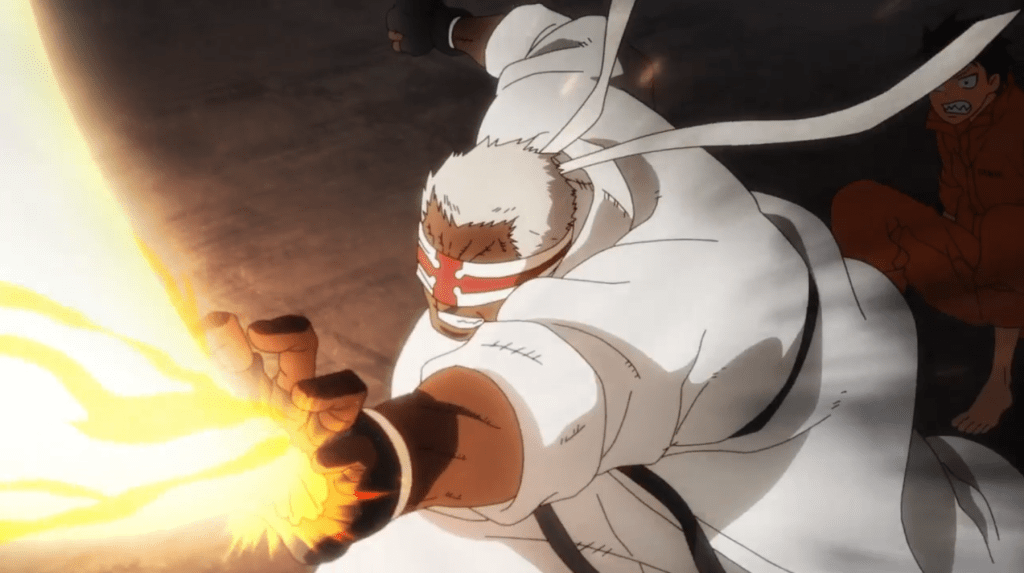 WAKANIM - 🔥 Fire Force S2 ▶️ Episode 15 :  At  Licht's signal, the rest of the 8th breaks into the Haijima compound, where  Vulcan and Maki confront an overpowered puppeteer.