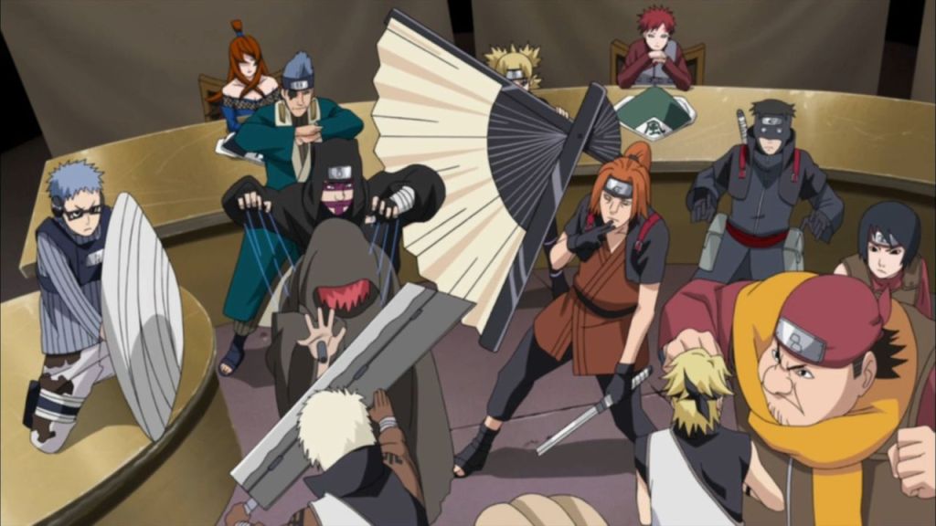 Naruto Shippuden Ultimate Ninja 5 HD - The Sound Five vs Konoha