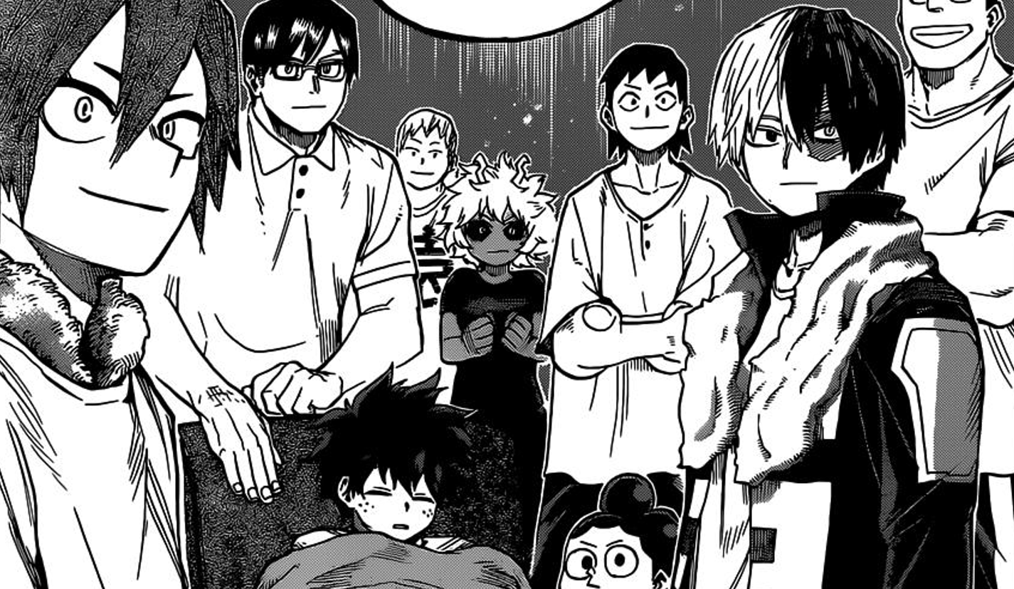 My Hero Academia Chapter 327: Deku returns to U.A and gets much deserved rest